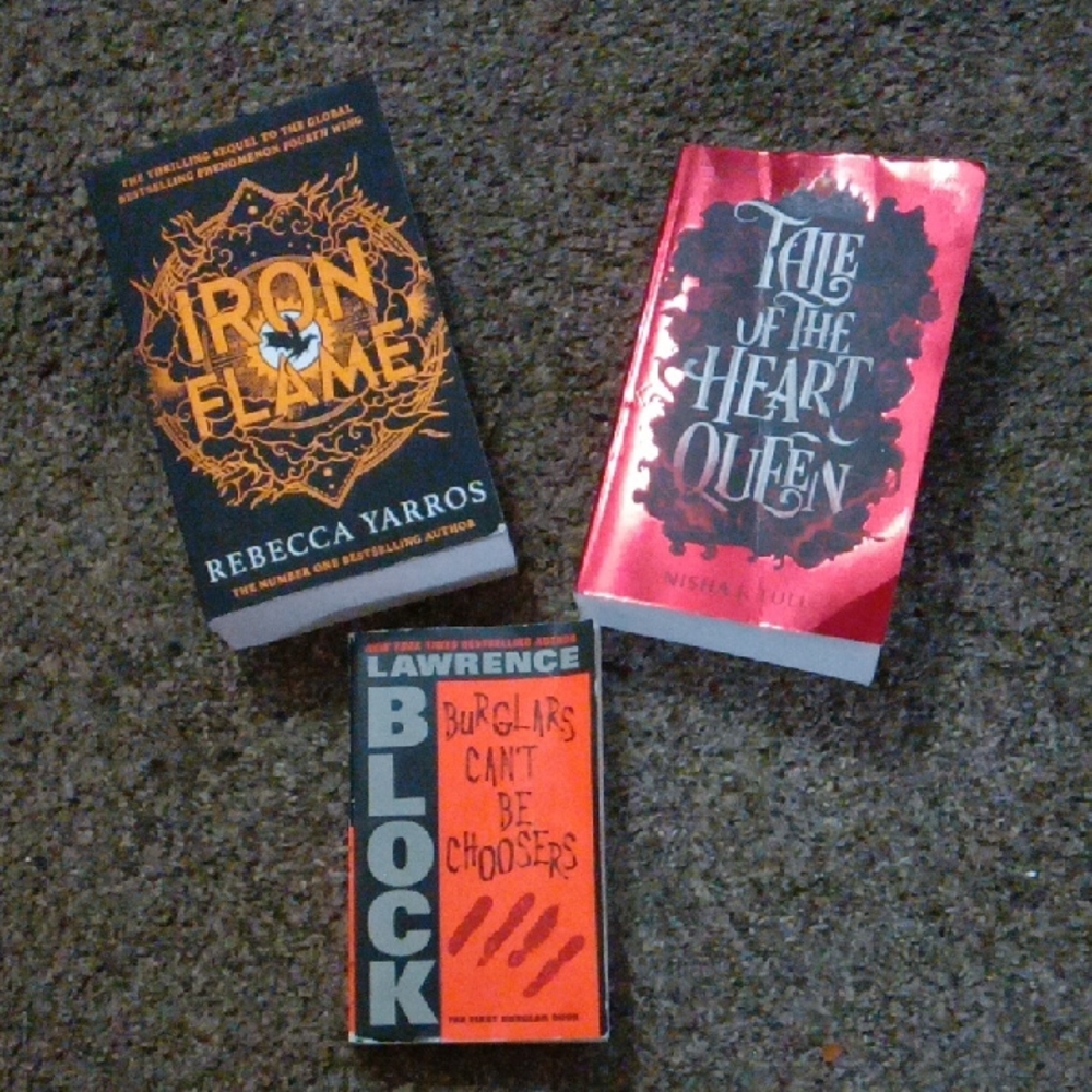 Set of Three Fiction Books
